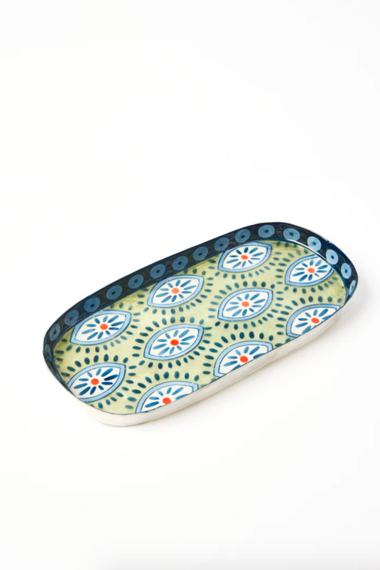 Samira Blue Eyes Tray