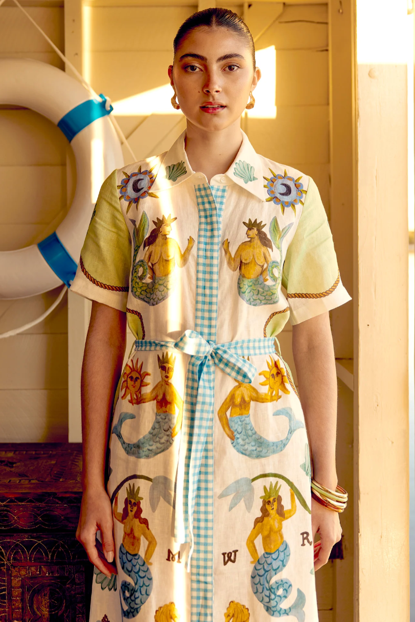 My Own Muse Maxi Shirt Dress