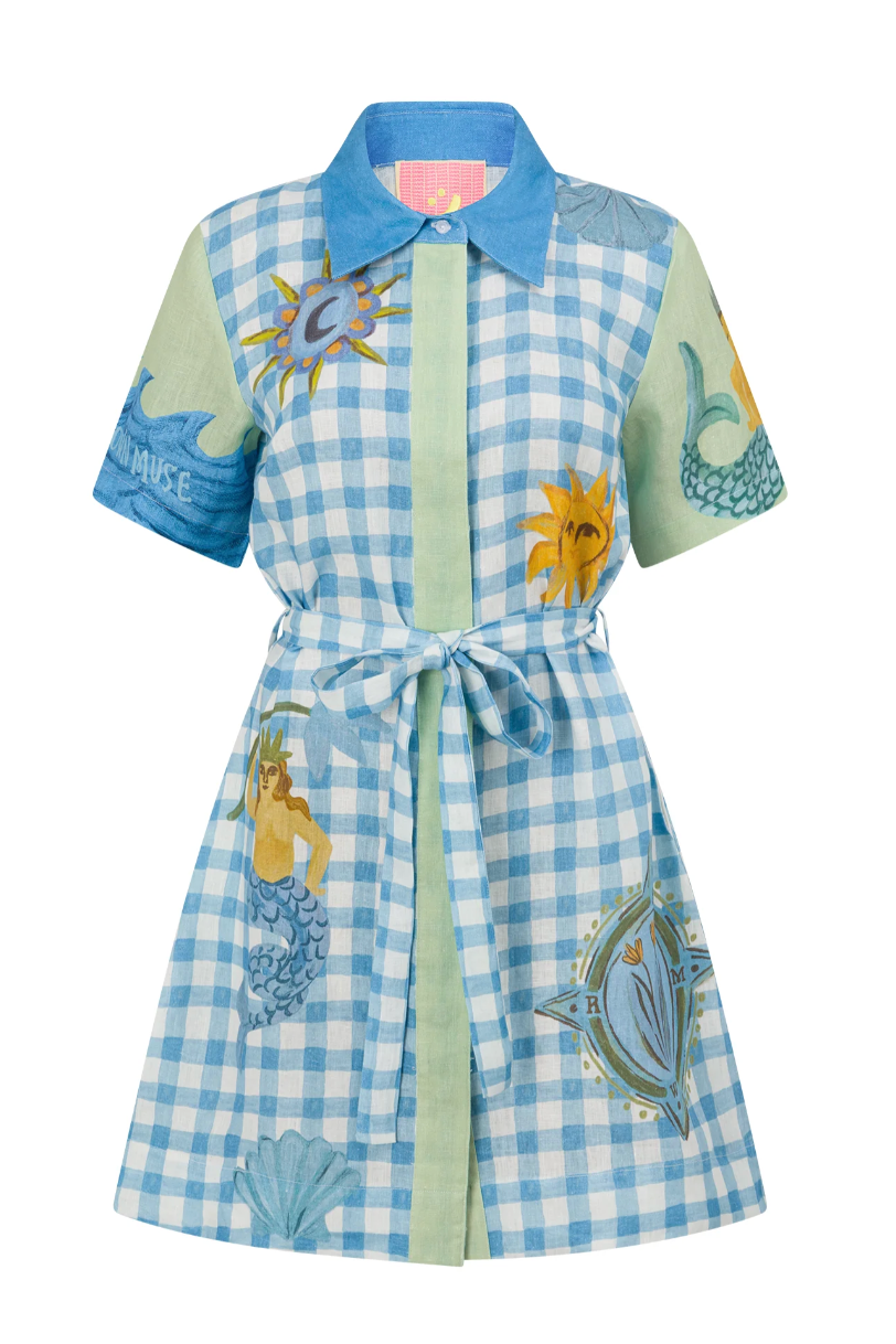 My Own Muse Mini Shirt Dress