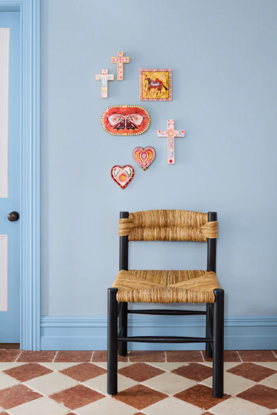 Fable Pink Sun Large Cross