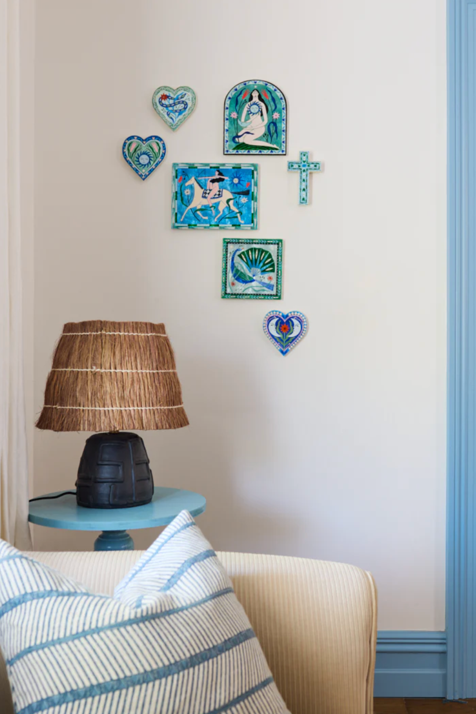 Fable Blue Small Cross