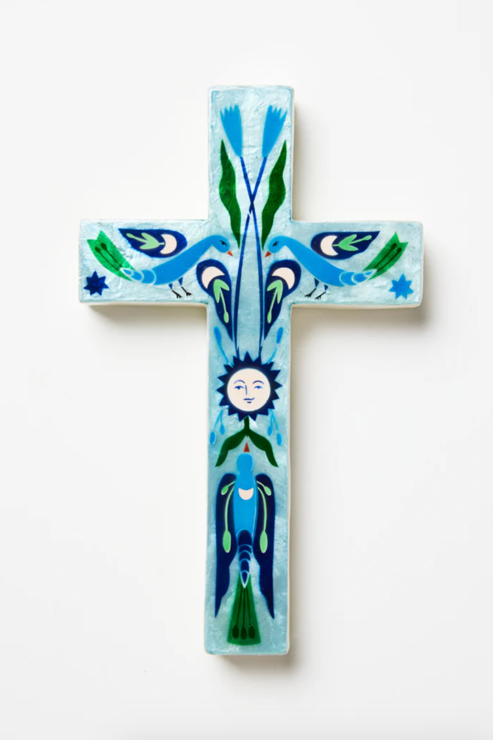 Fable Blue Sun Large Cross