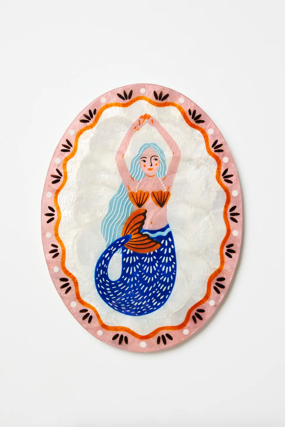 Mermaid Pearl Fan Tile