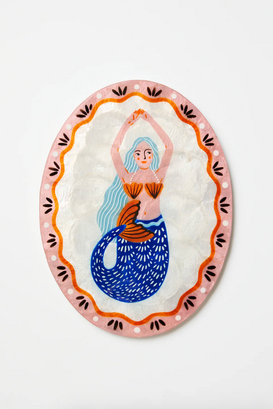 Mermaid Pearl Fan Tile