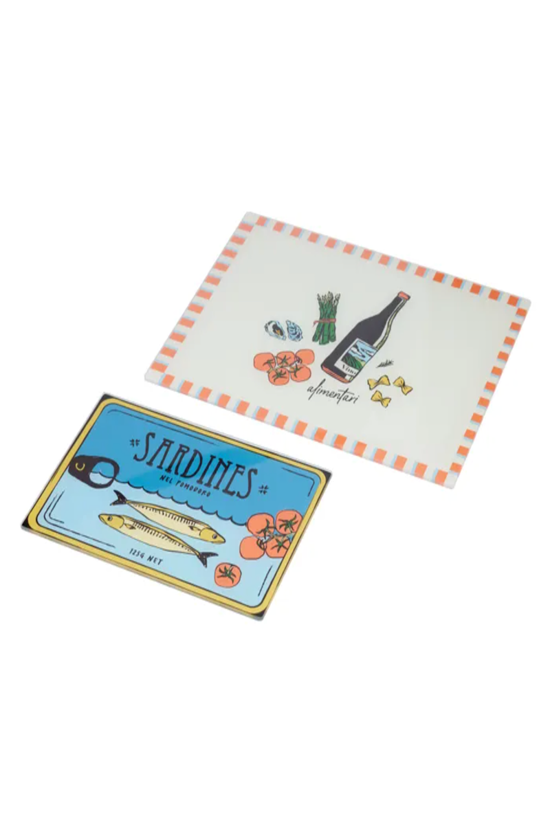 Sardine Glass Serving Boards