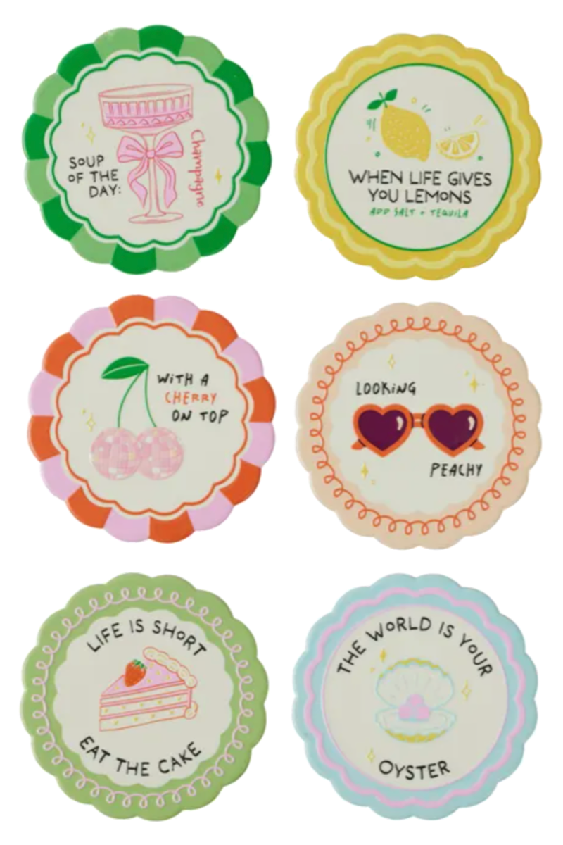 Proverb Ceramic Coasters