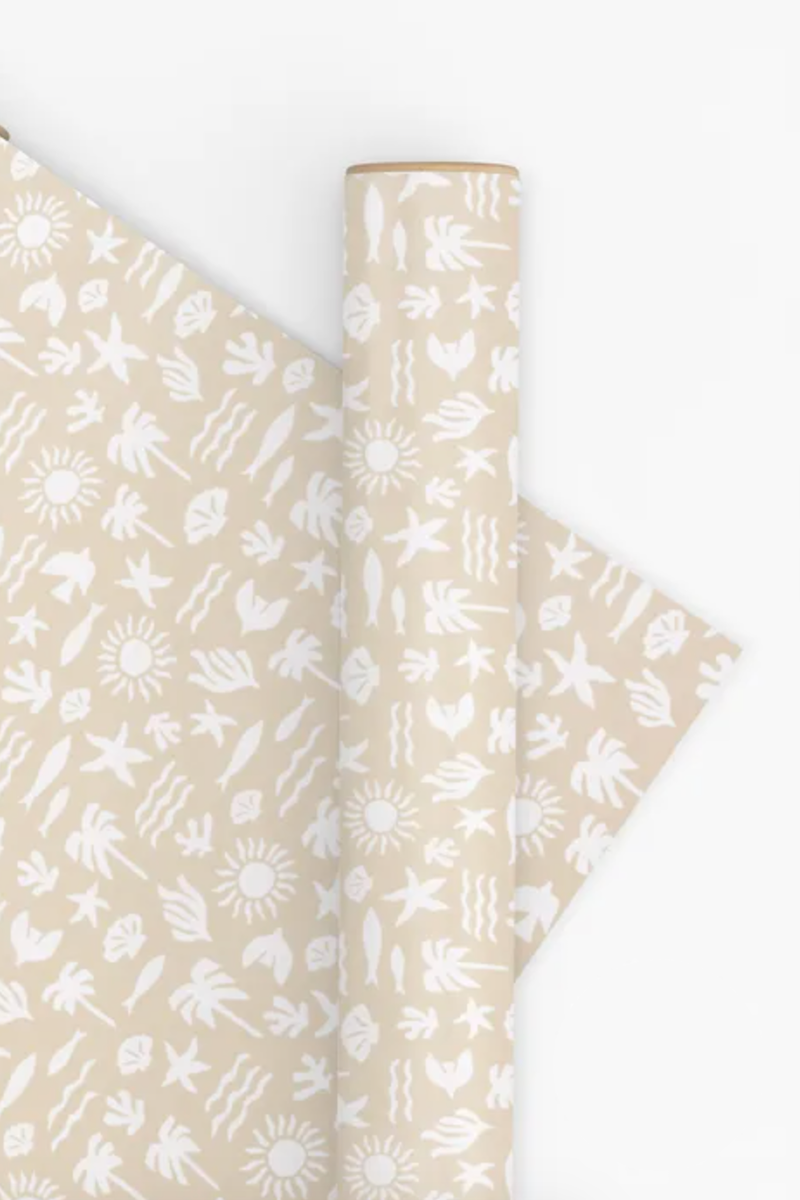 Sand to Sea Wrapping Paper