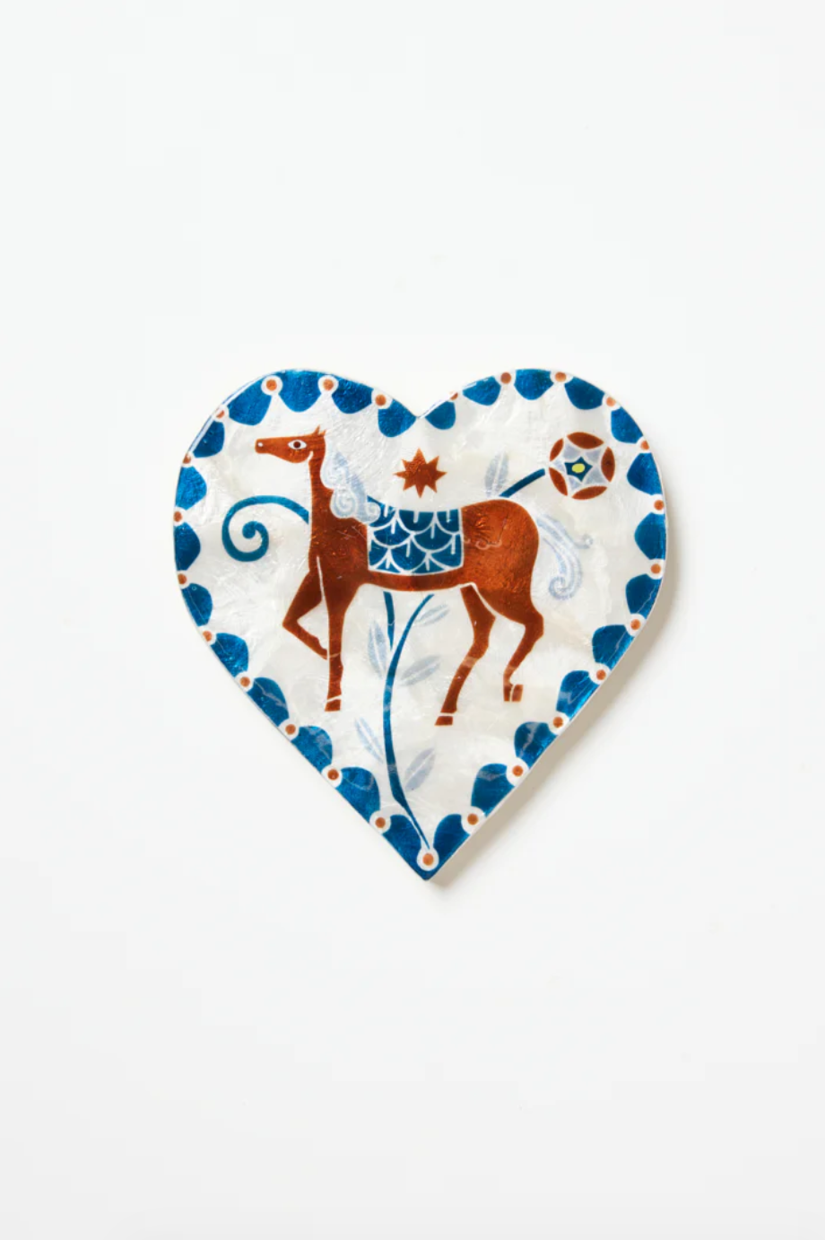 Paloma Heart White Horse