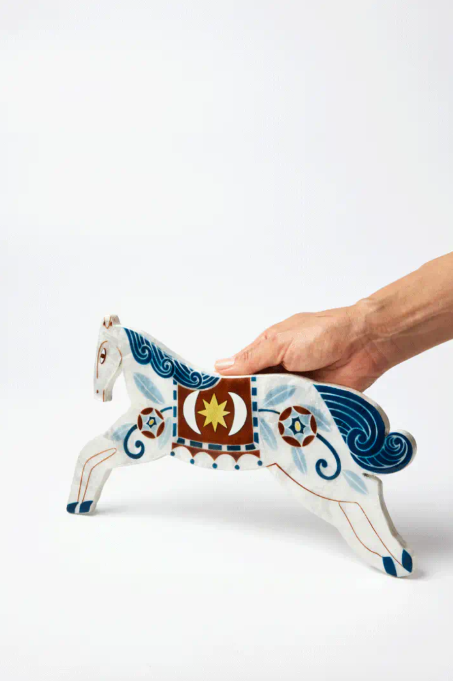 Paloma Wall Art White Horse