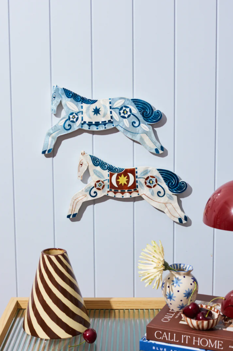 Paloma Wall Art White Horse