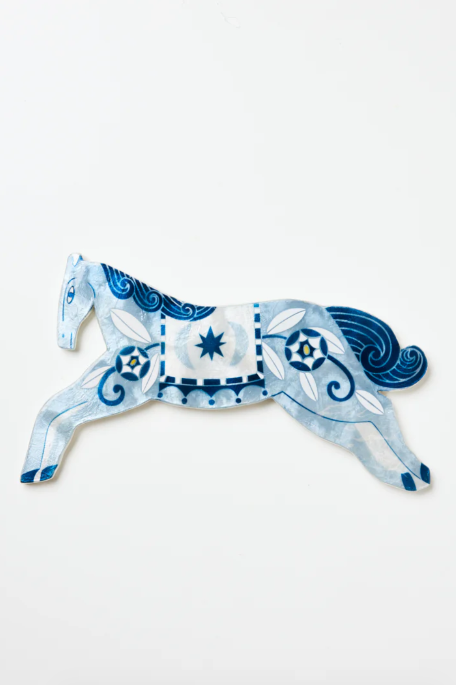 Paloma Wall Art Blue Horse