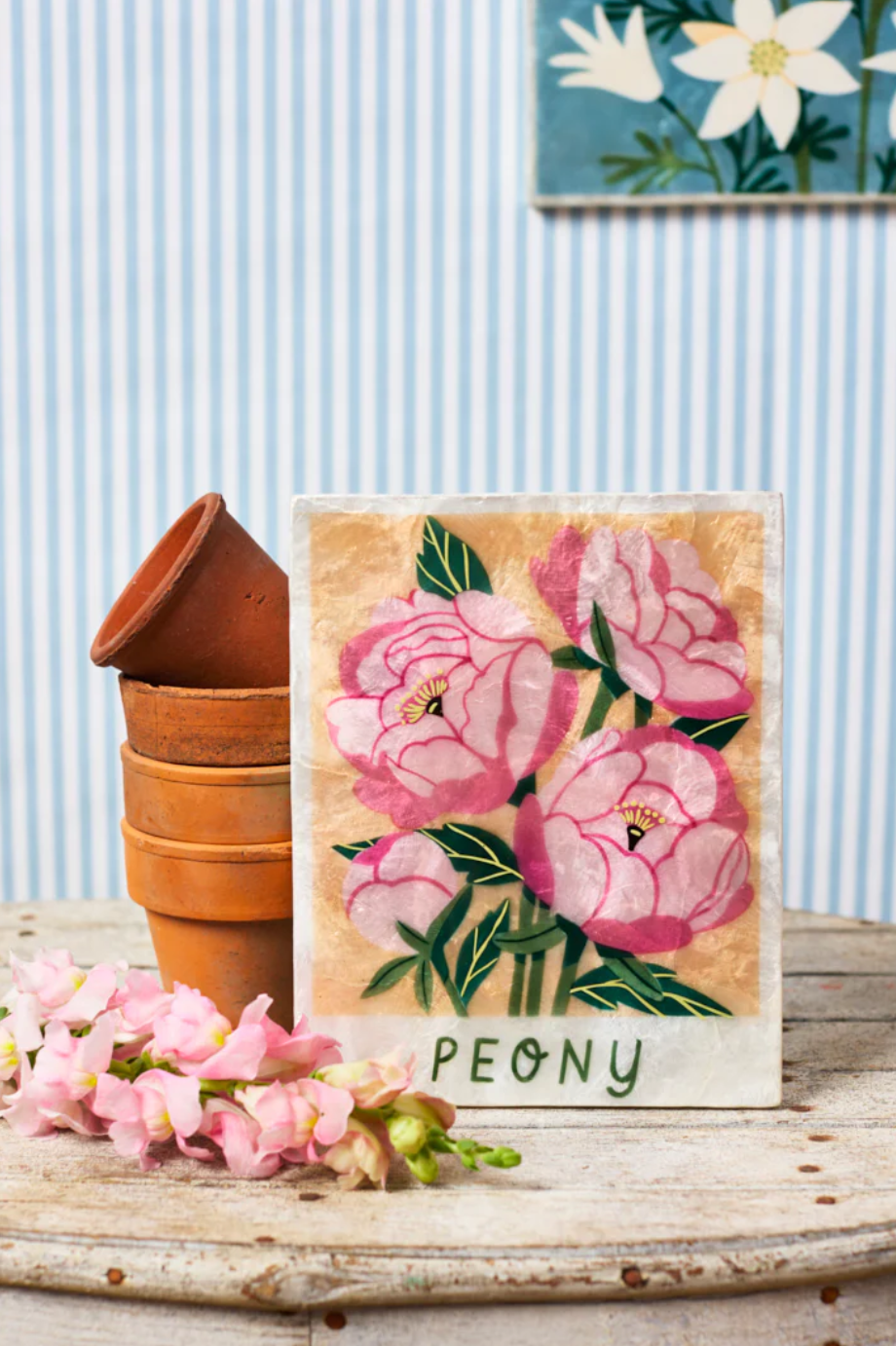 Market Wall Art Peony
