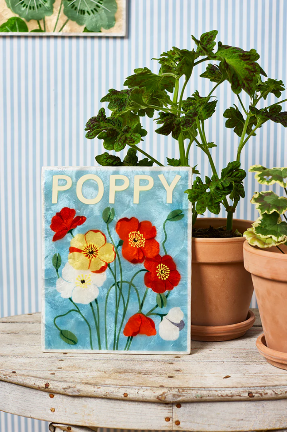 Market Wall Art Poppy