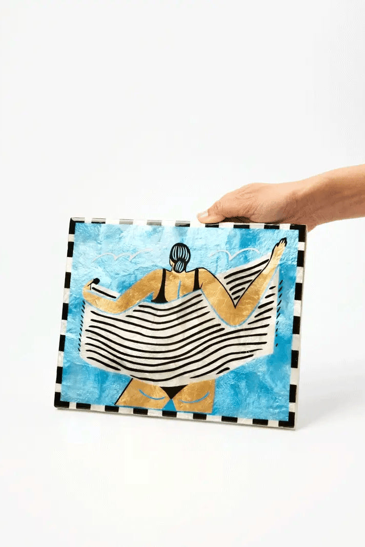 Beach Day Towel Off Wall Art