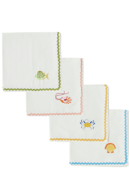 Shack Embroidered Napkins