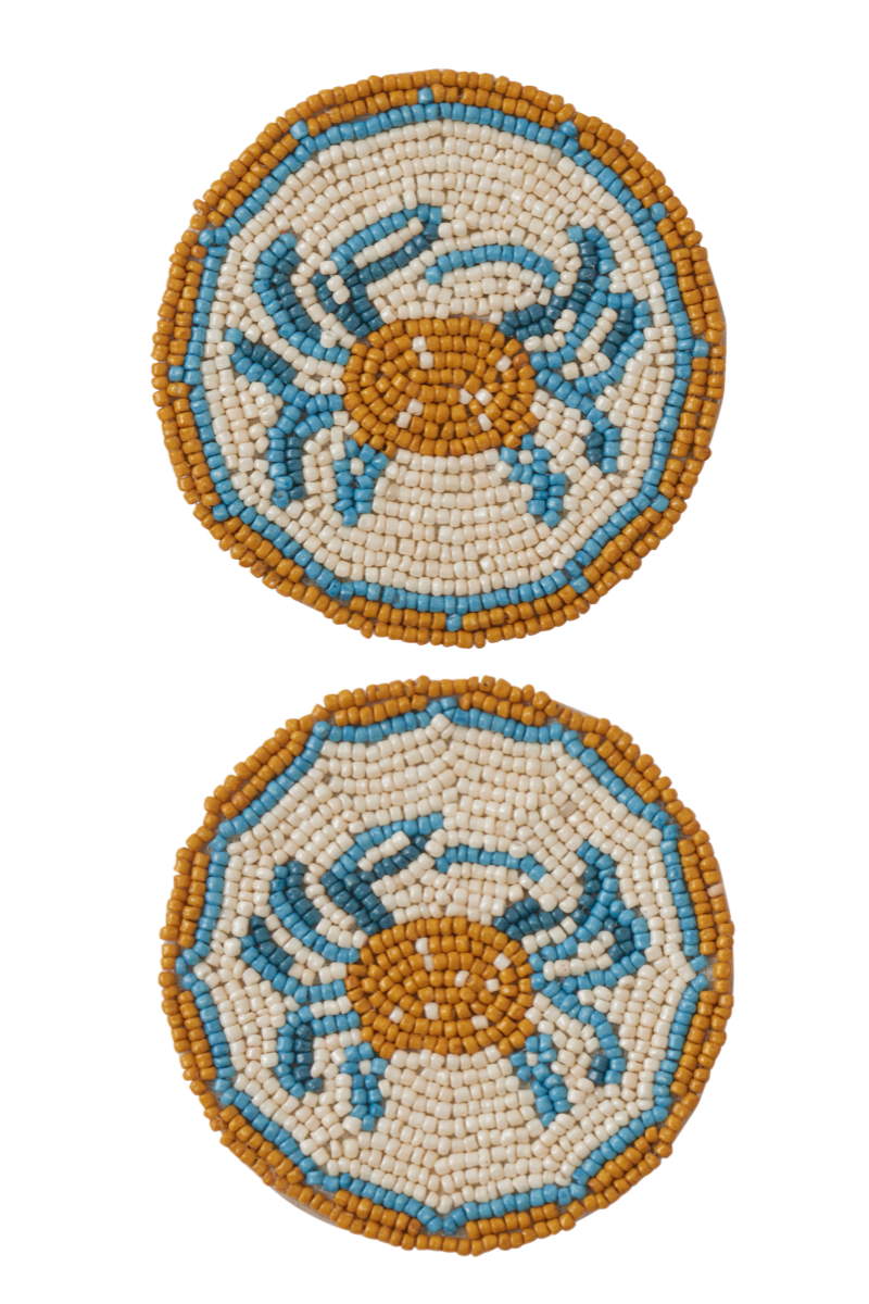 Morag Beaded Coasters