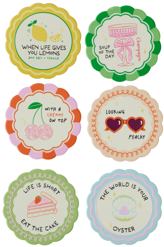 Proverb Ceramic Coasters