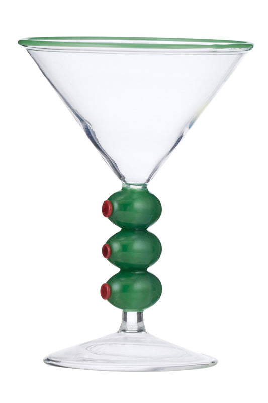Olive Martini Glasses