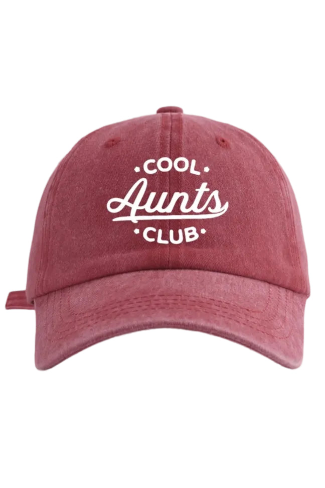 Vintage Wash Cap, Aunt