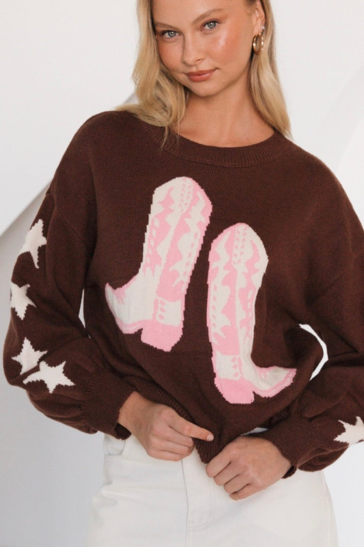 Nashville Knit Jumper - FRANKIE + COCO