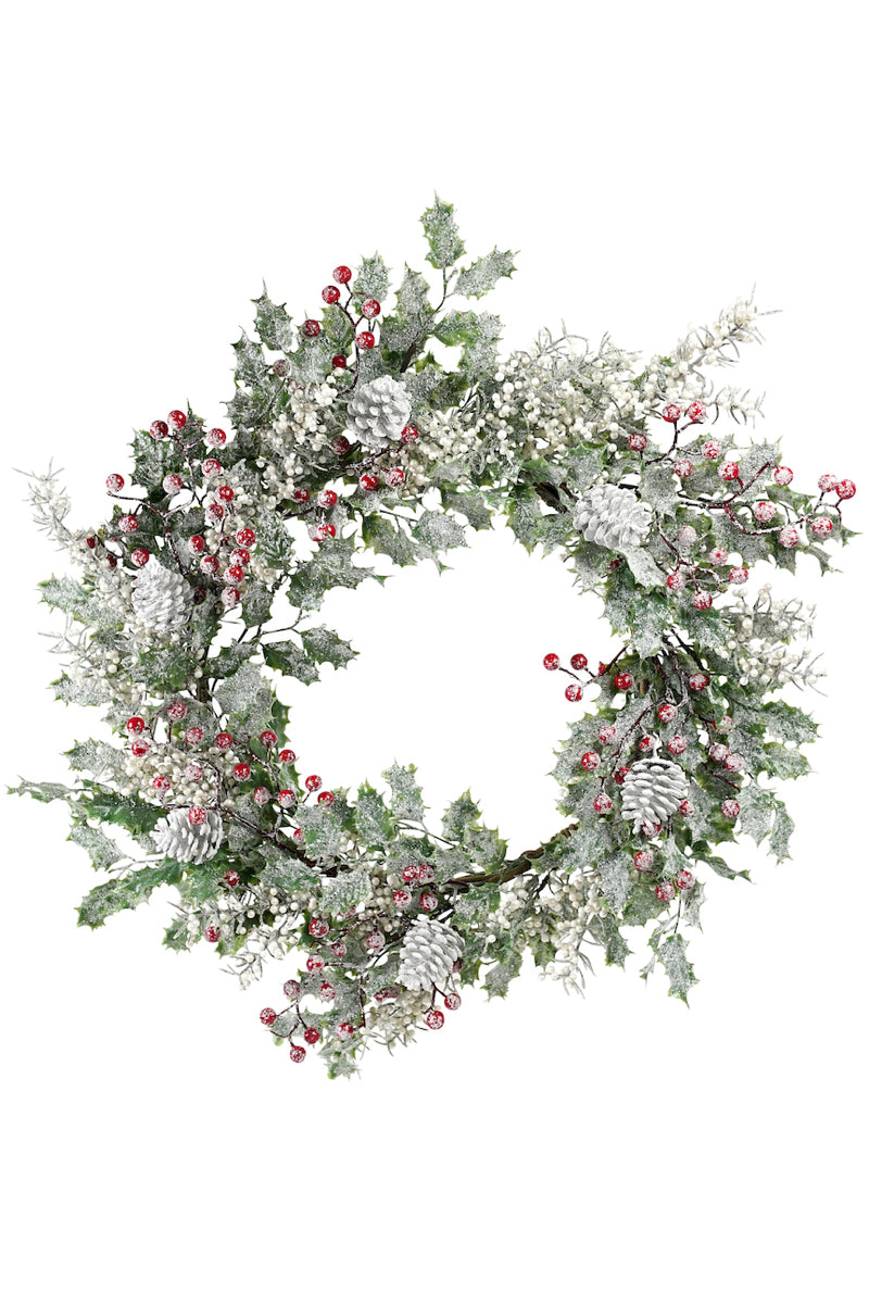 Ice Berry Wreath