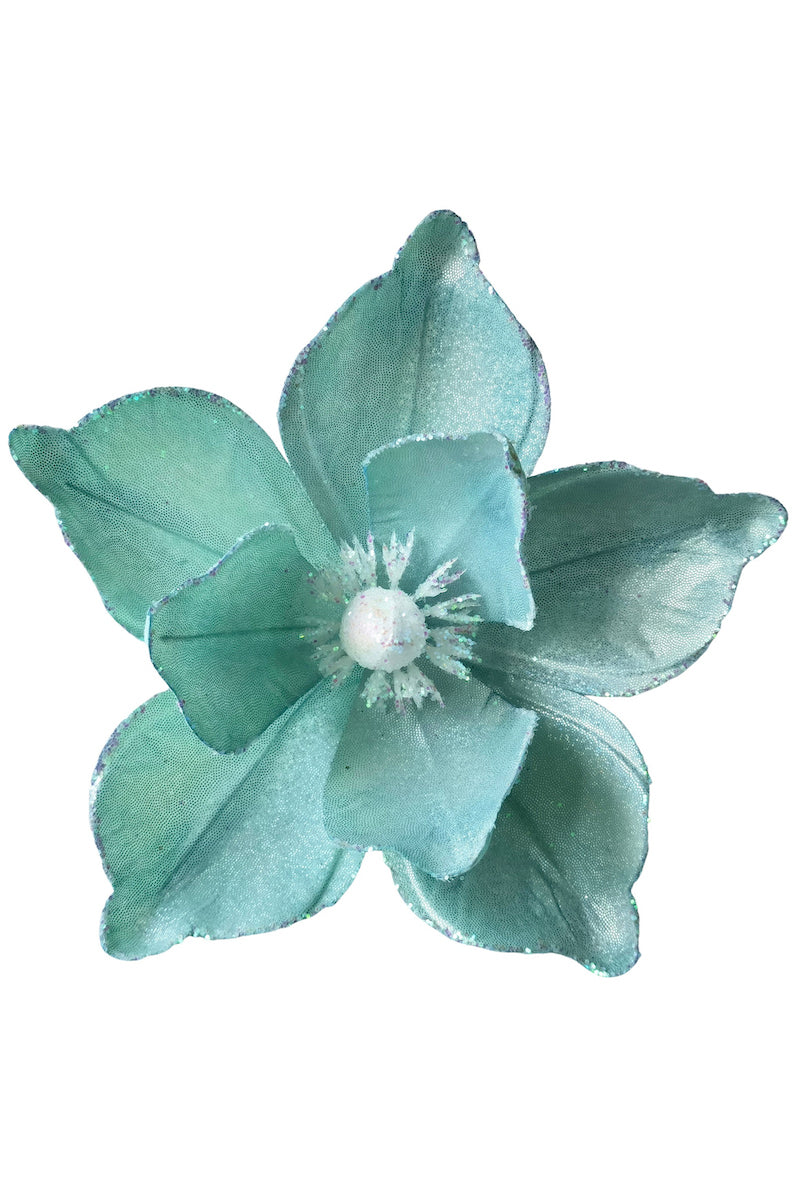 Clip on Magnolia, Light Teal