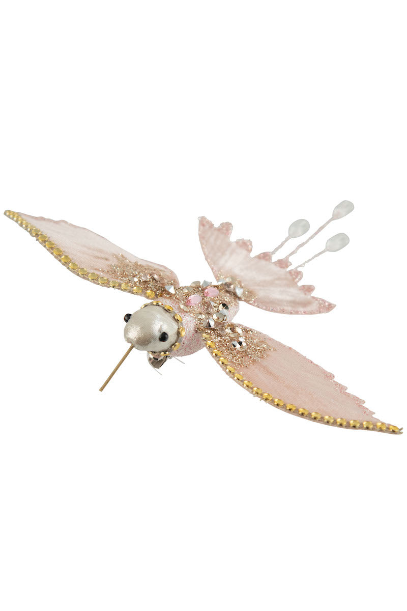 Clip on Hummingbird, Pink