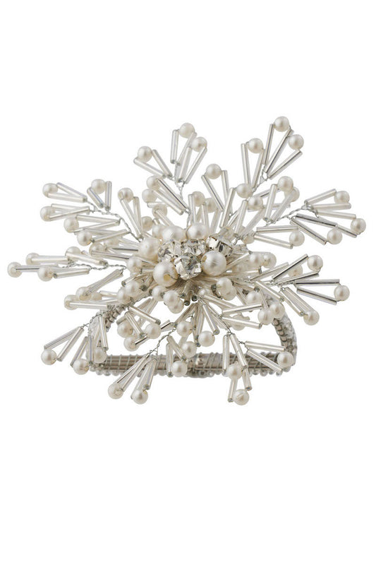 Beaded Pearl Napkin Ring
