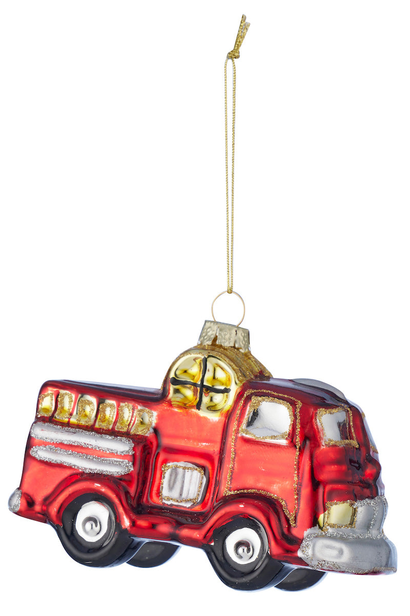 Firetruck Ornament