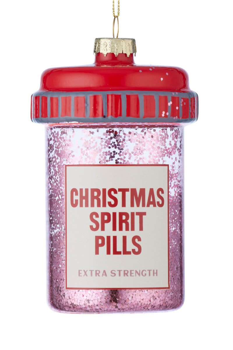 Christmas Pills Ornament