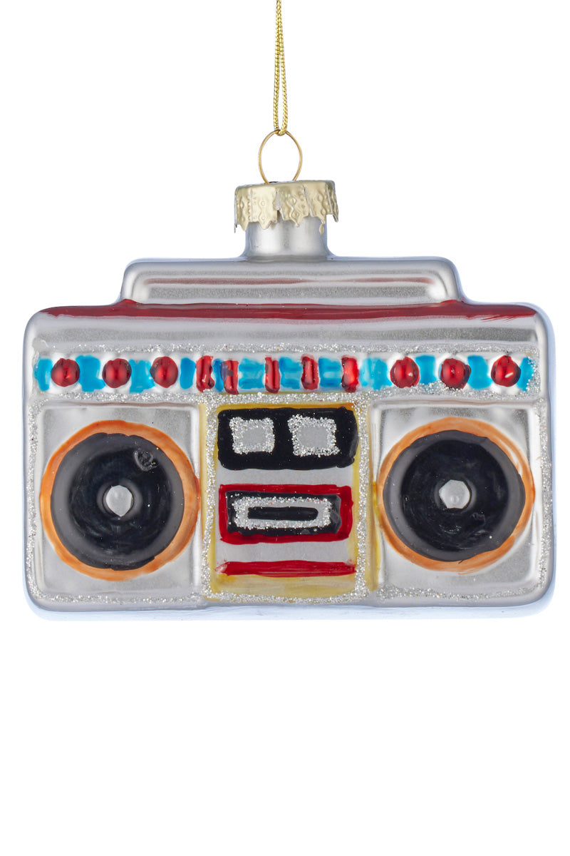 Boombox Ornament