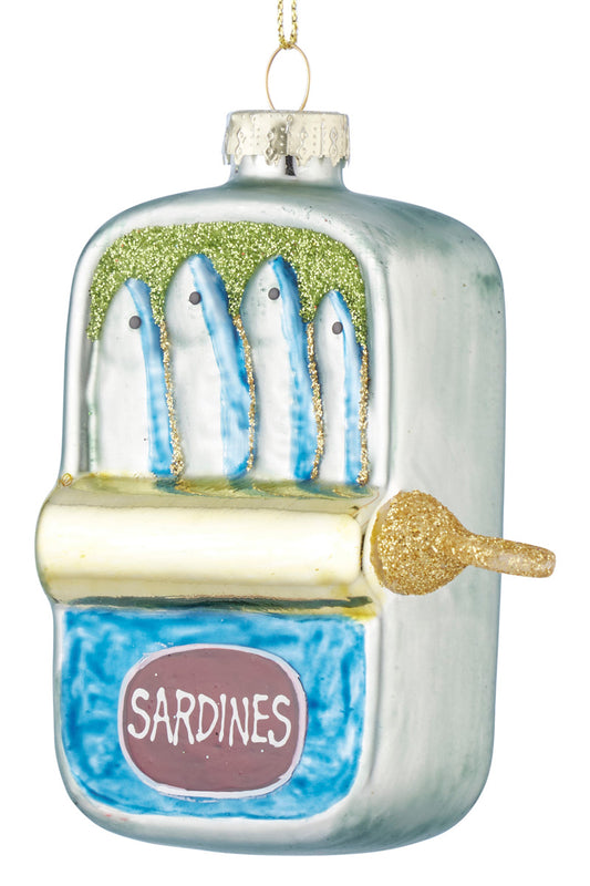 Sardine Tin Ornament