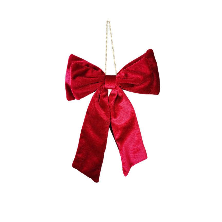 Velvet Bows, Red