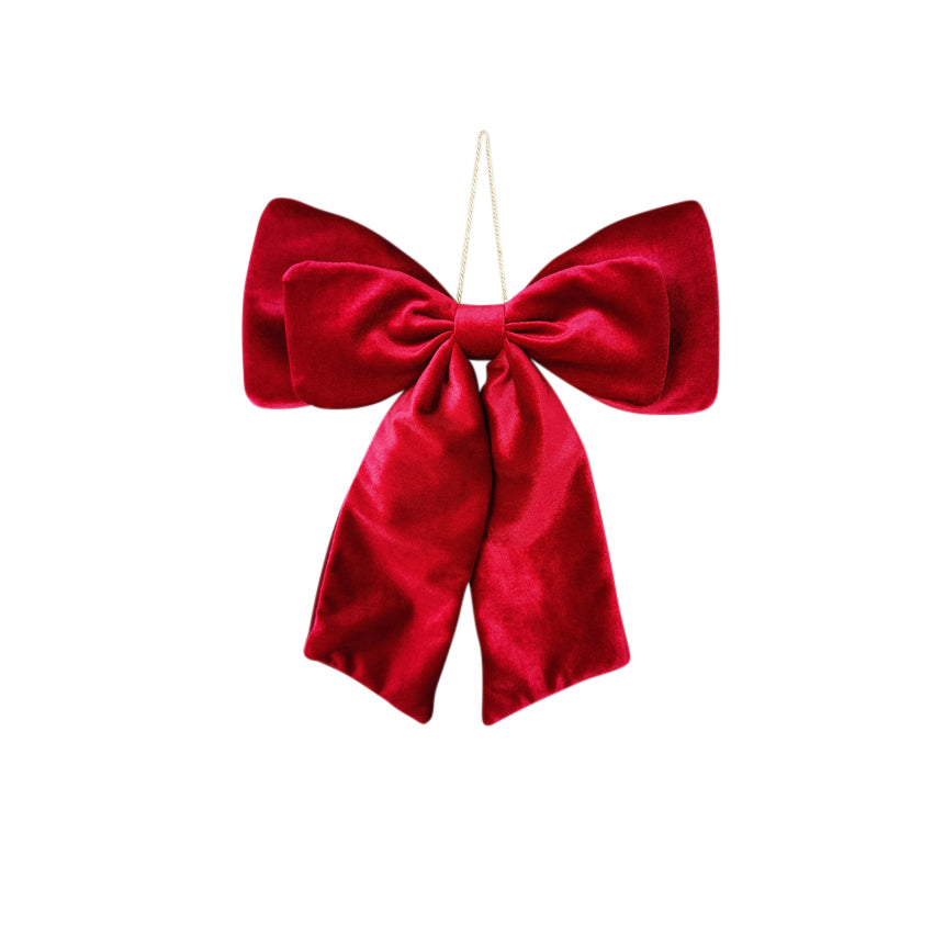 Velvet Bows, Red