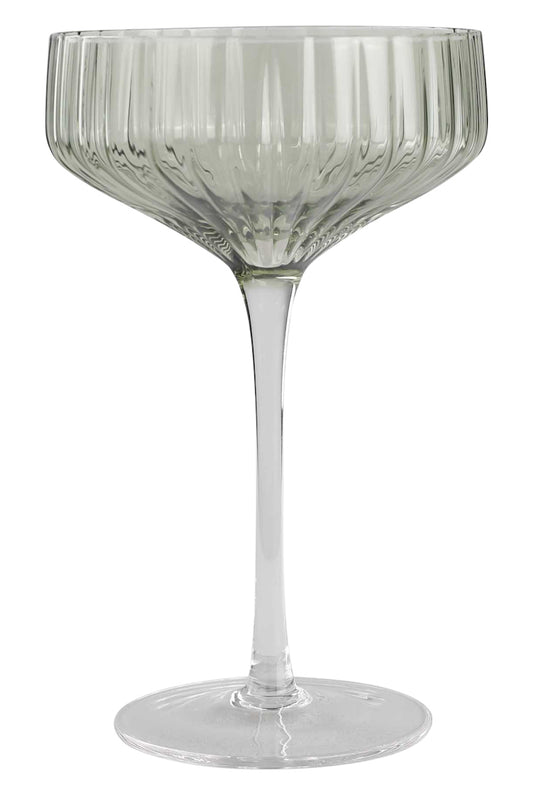 Ribbed Cocktail Coupes