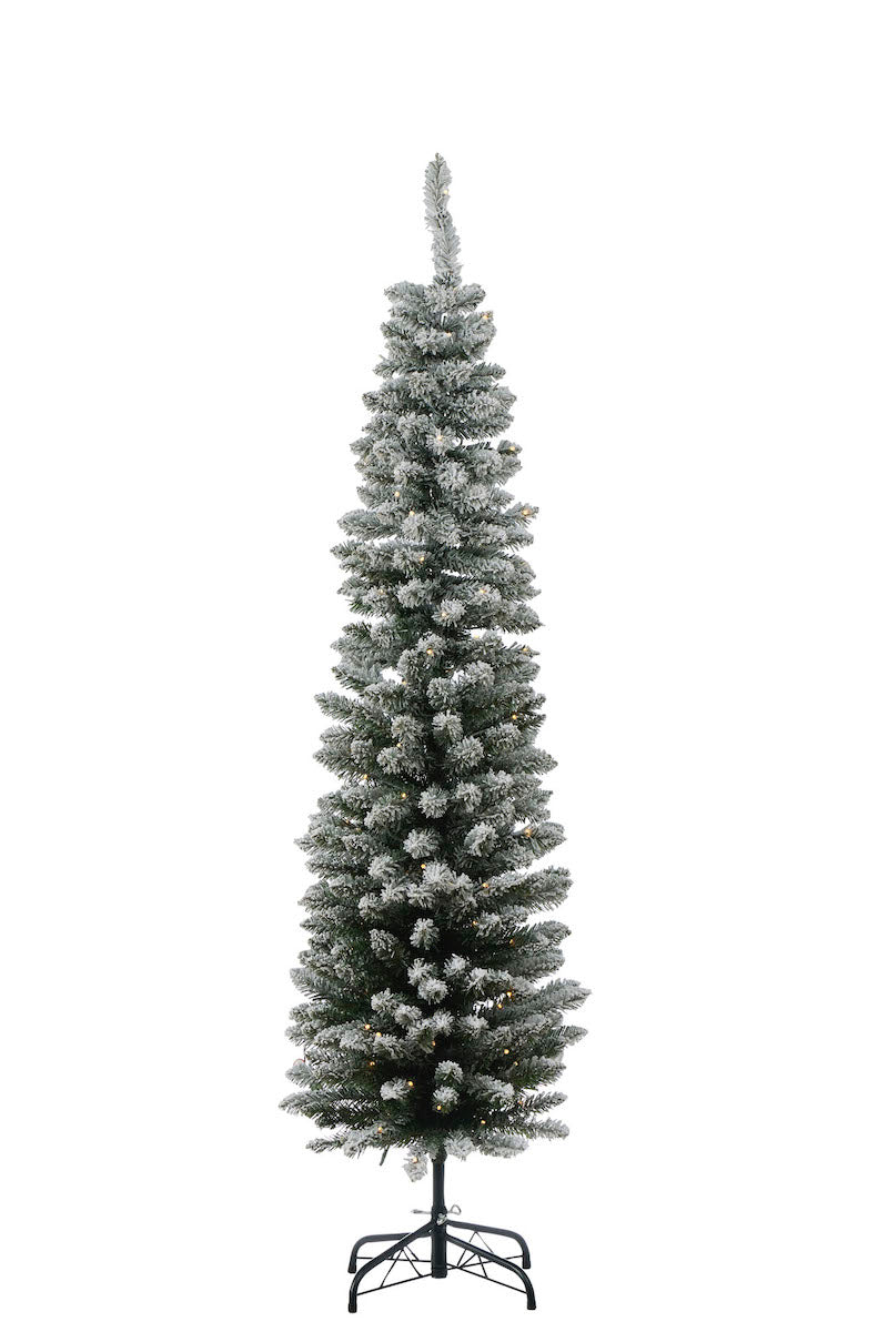 Slim Snowy Christmas Trees