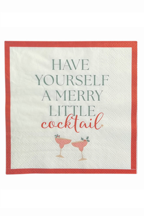 Cocktail Saying Napkins
