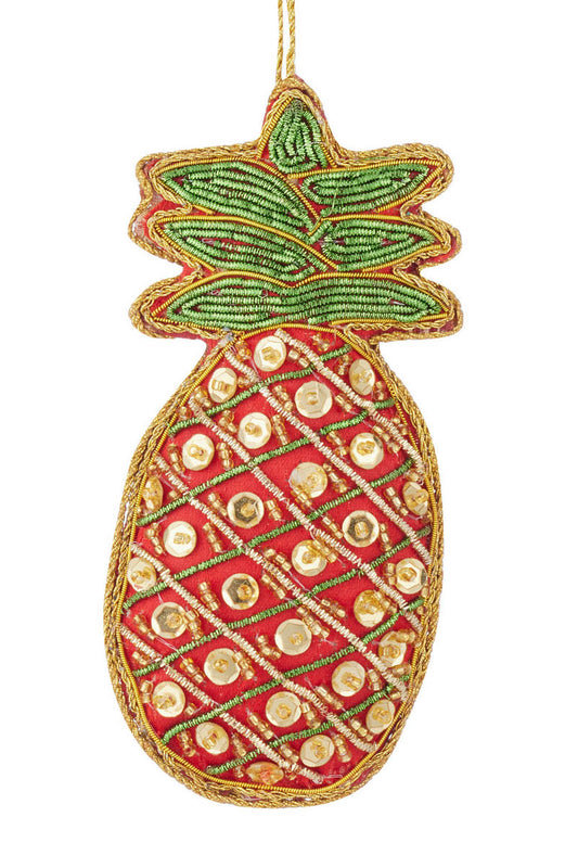 Beaded Pineapple Ornament