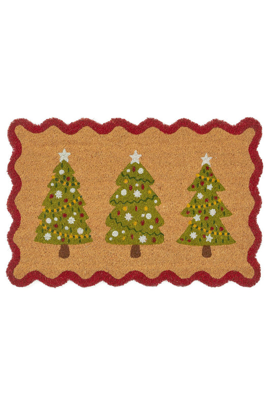Xmas Tree Doormat