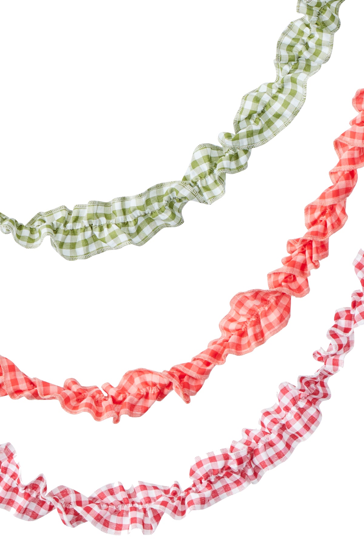 Ruffle Gingham Garlands