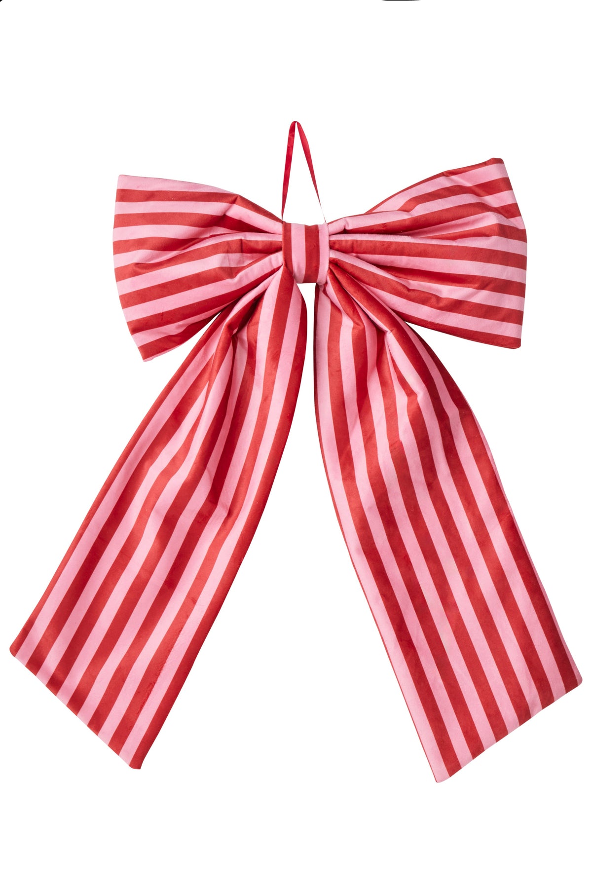Merry Bengal Stripe Bow
