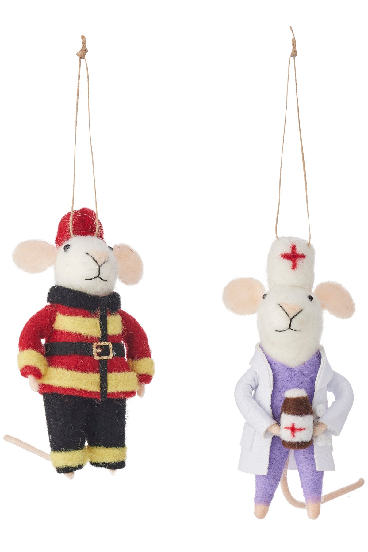 First Responder Mouse Ornament