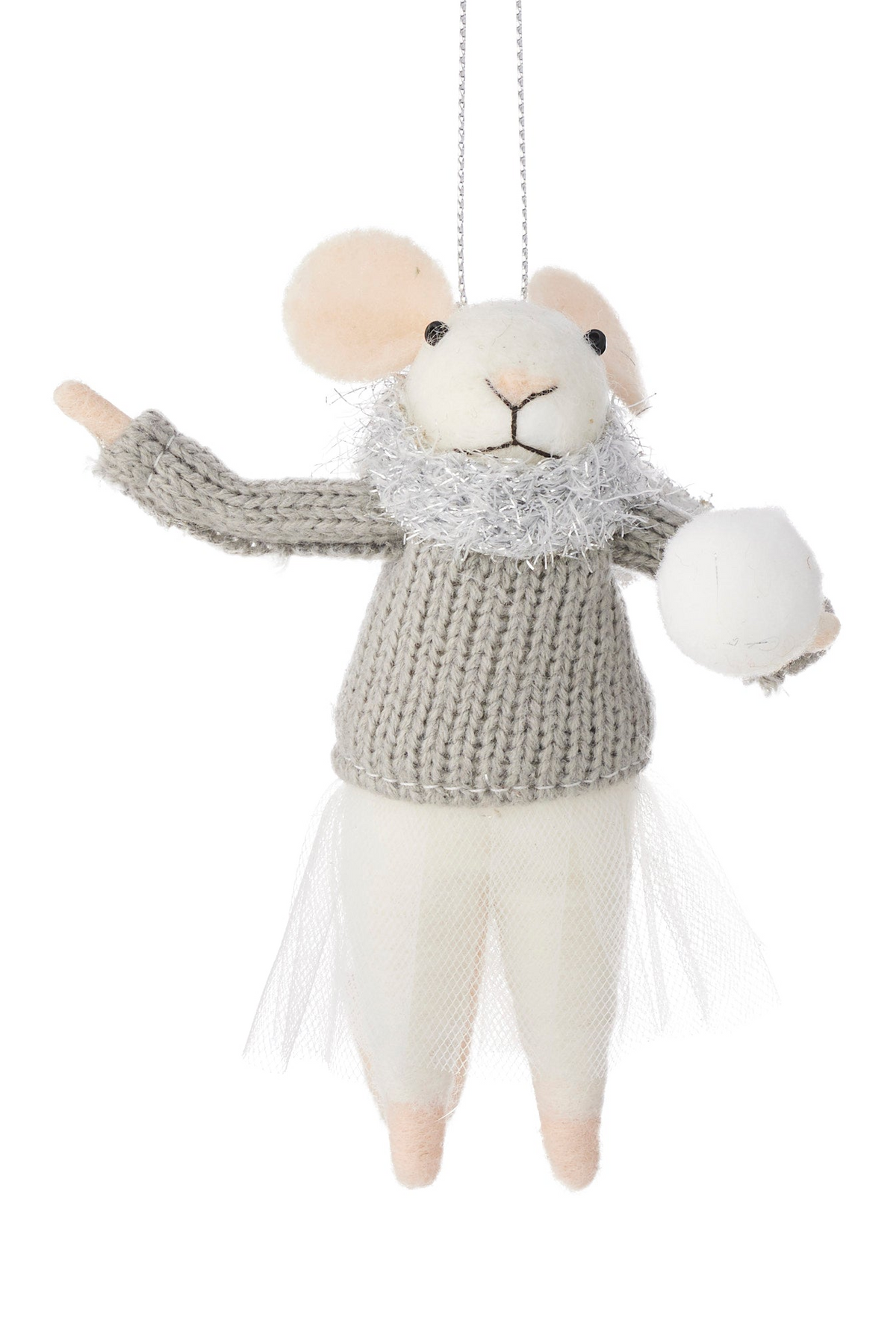 Winter Mouse Ornament
