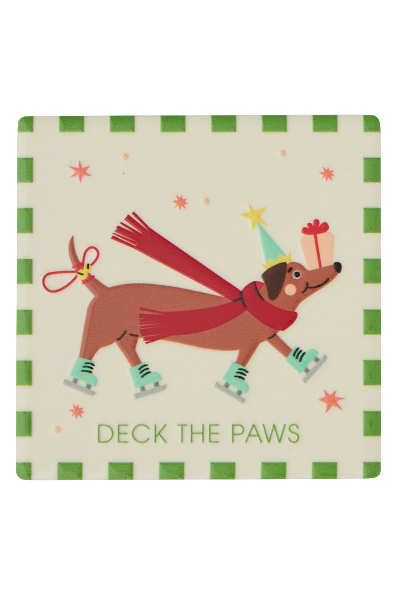 Holiday Dogs Coasters