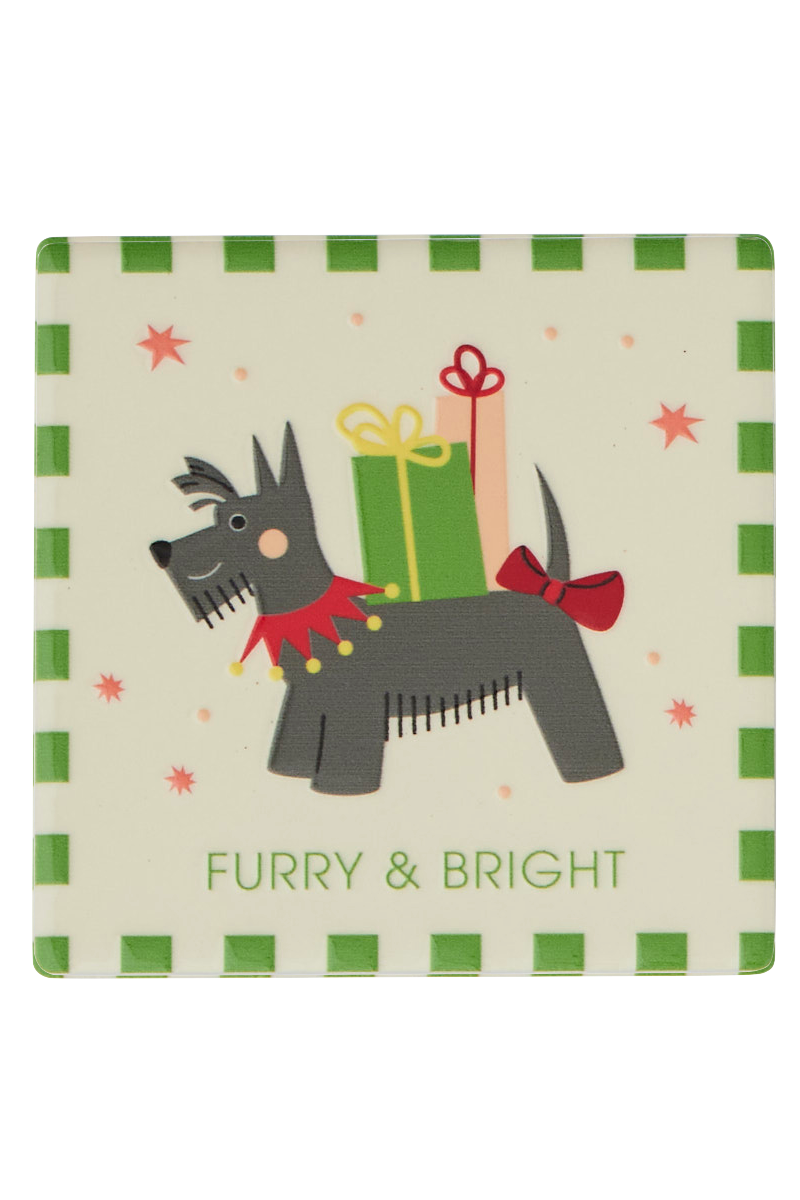 Holiday Dogs Coasters