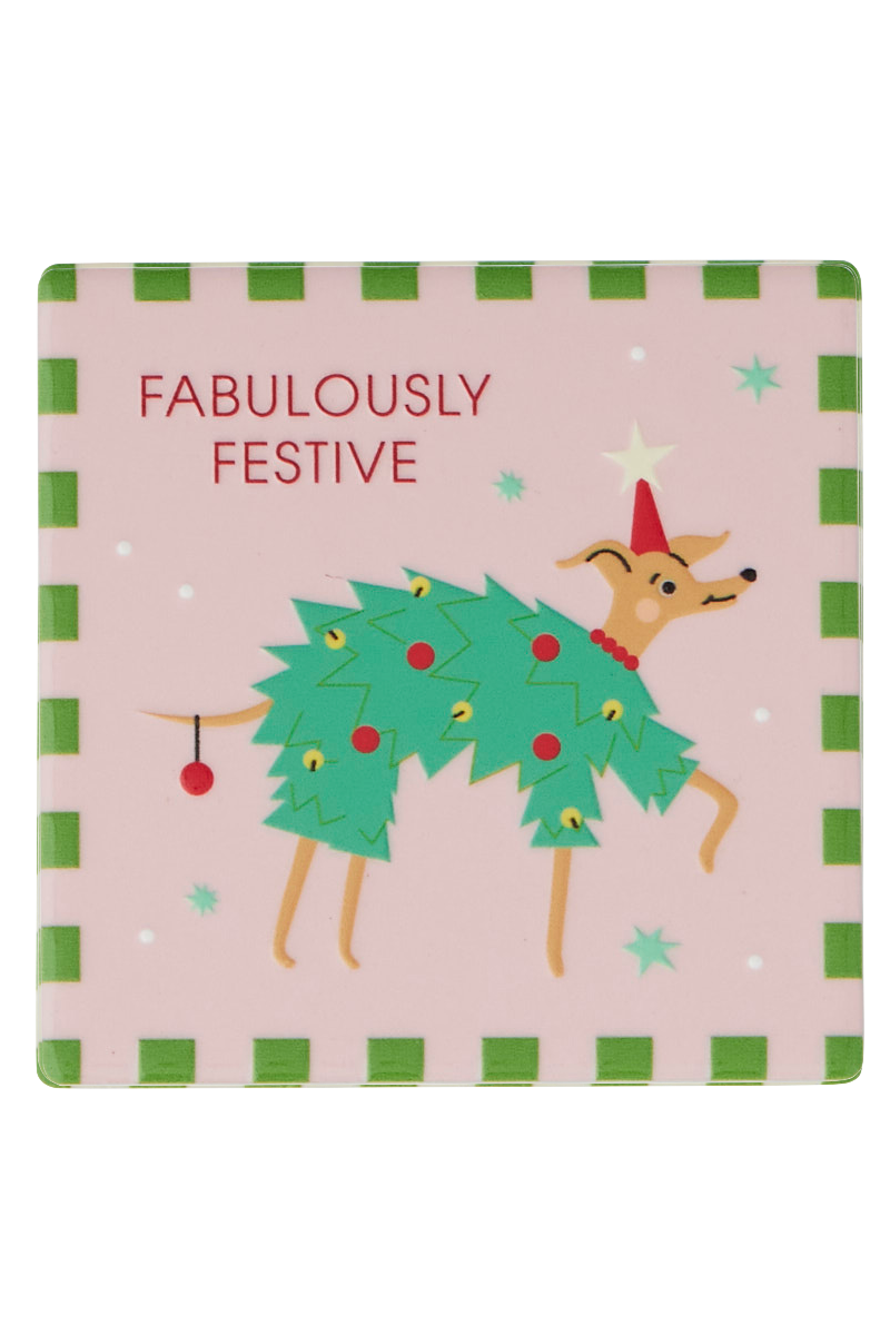 Holiday Dogs Coasters