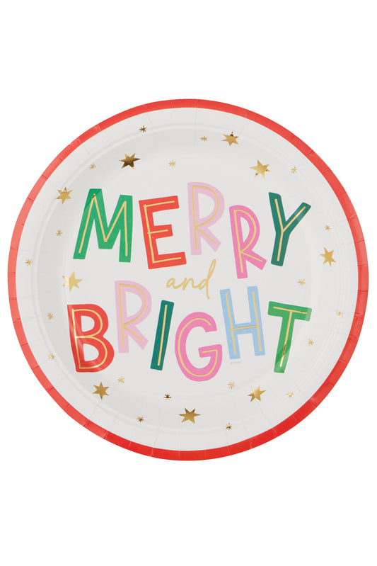 Merry Paper Plates