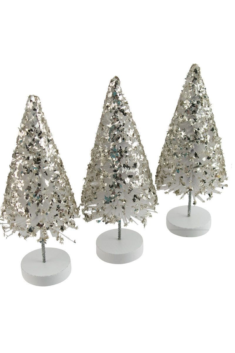 Brush Tree Set, Champagne