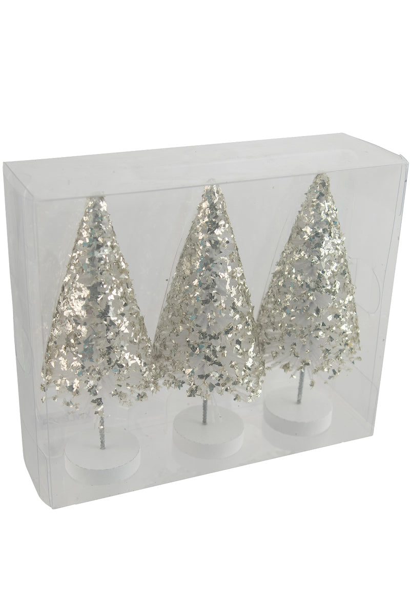 Brush Tree Set, Champagne