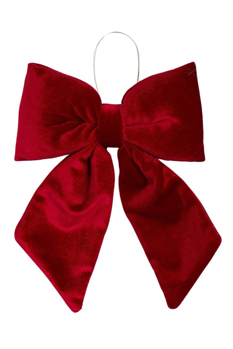 Velvet Bow Decorations